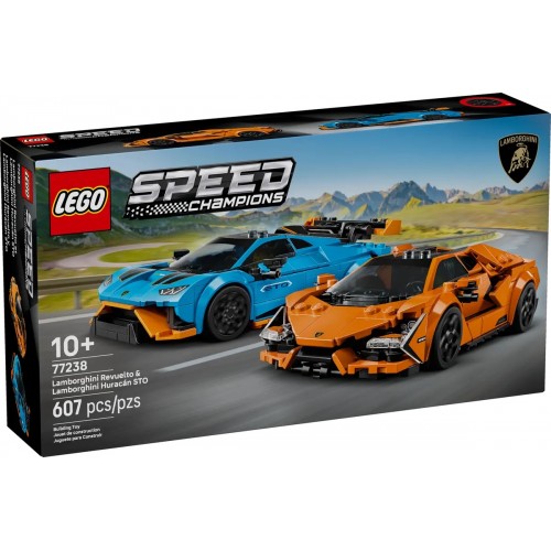 Lego Speed Champions Lamborghini Revuelto & Huracán STO(77238)