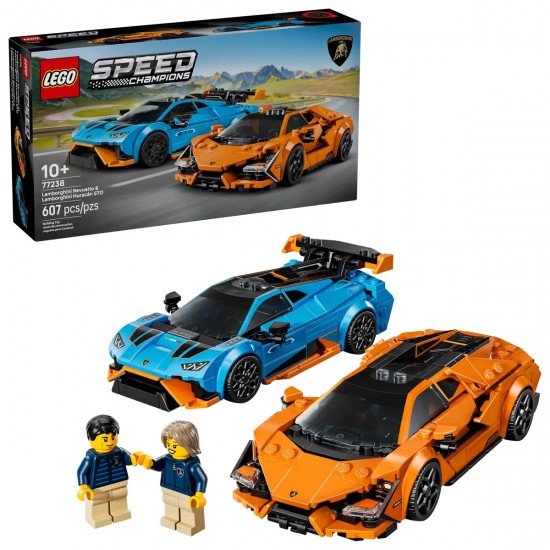 Lego Speed Champions Lamborghini Revuelto & Huracán STO(77238)