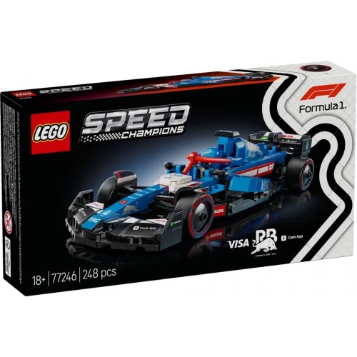 LEGO Speed Champions Visa Cash App RB VCARB 01 F1 Race Car (77246)
