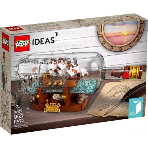 Lego Ideas Ship in a Bottle(92177)