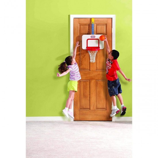 Little Tikes Attach N Play Basketball Game White Μπασκέτα Πόρτας με Μπάλα (622243)