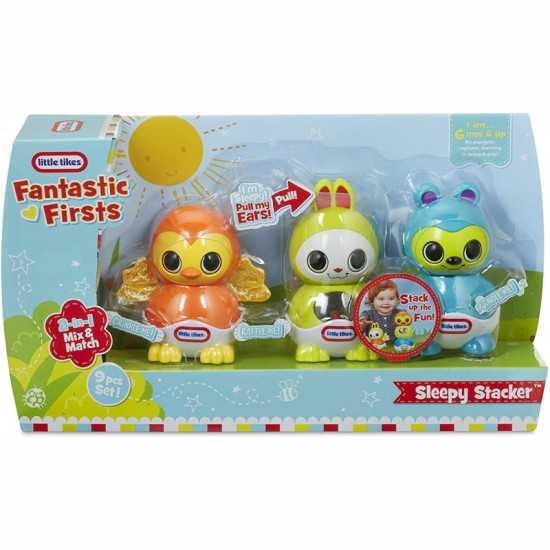 Little Tikes Fantastic Firsts Sleepy Stacker Ζωάκια Πυραμίδα (646881)