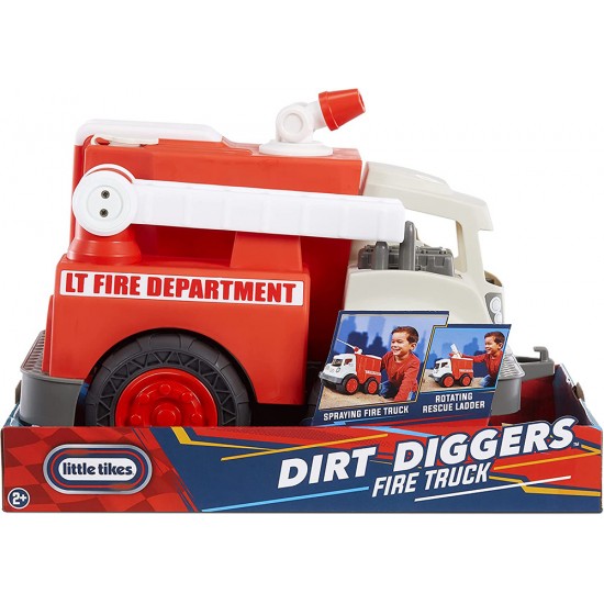 Little Tikes Dirt Digger Real Working Fire Truck (655791)