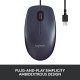Logitech B100 Optical USB Mouse for Business, Mouse (910-003357)