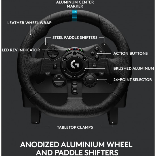 Logitech G923 TRUEFORCE PS4/PS5, steering wheel (941-000149)