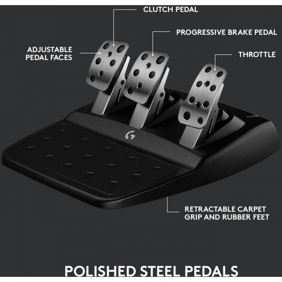 Logitech G923 TRUEFORCE PS4/PS5, steering wheel (941-000149) Logitech G923 TRUEFORCE PS4/PS5, steering wheel (941-000149)