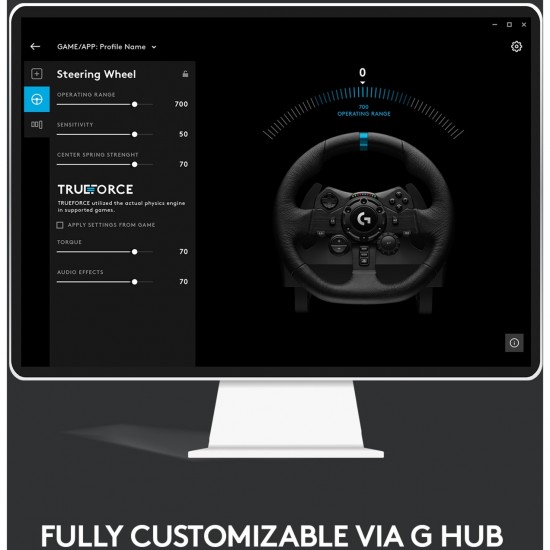 Logitech G923 TRUEFORCE PS4/PS5, steering wheel (941-000149) Logitech G923 TRUEFORCE PS4/PS5, steering wheel (941-000149)
