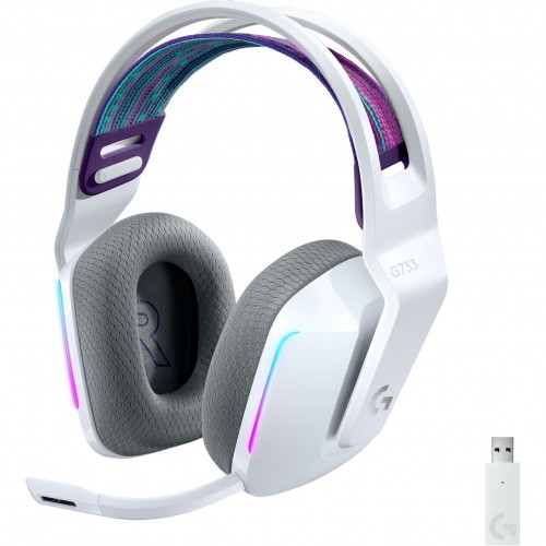 Logitech G733 LIGHTSPEED, gaming headset (white) (981-000883)
