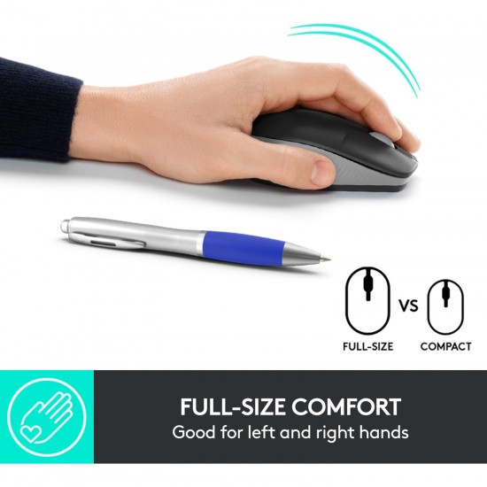 Logitech M190, mouse(black/grey) (910-005906)