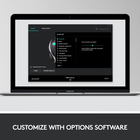 Logitech M500s Corded, mouse (910-005784)