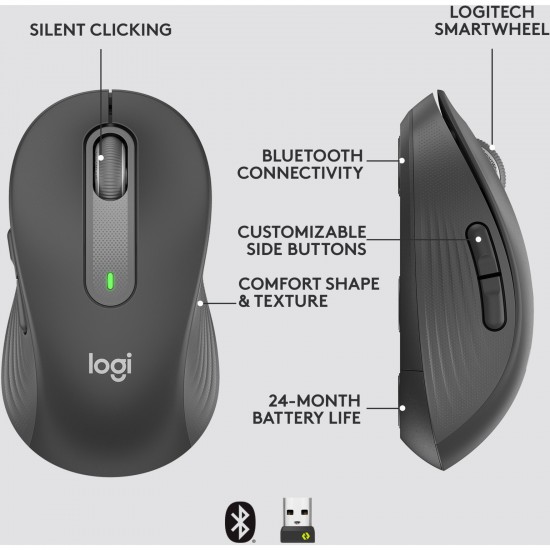 Logitech Signature M650L Wireless Mouse (910-006236)
