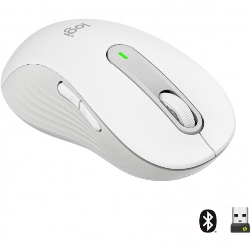 Logitech Signature M650 L Left Wireless Mouse (white) (910-006240)