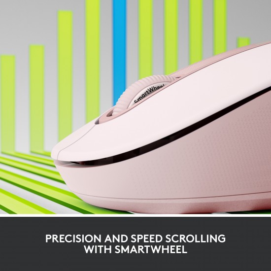 Logitech Signature M650 Wireless Mouse (pink) (910-006254)