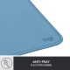 Logitech Mouse Pad Studio, mouse pad (Light Blue) (956-000051)