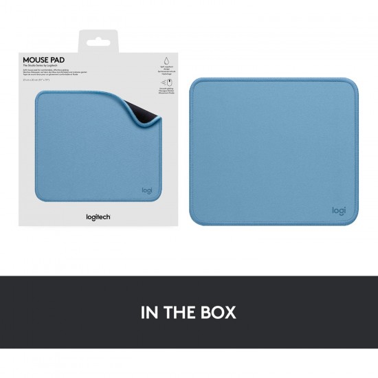 Logitech Mouse Pad Studio, mouse pad (Light Blue) (956-000051)