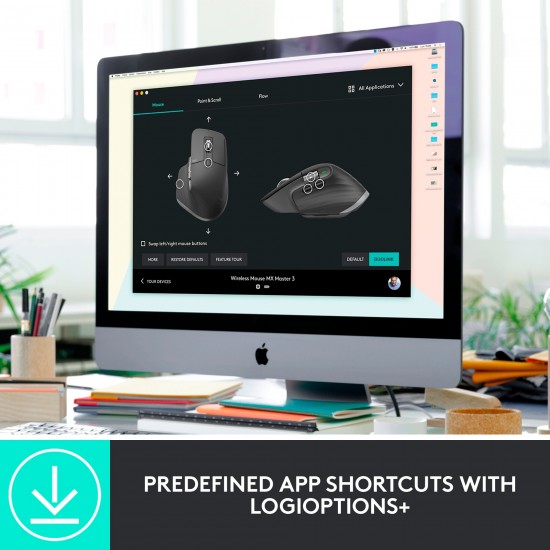 Logitech MX Master 3S for Business, mouse (910-006582)