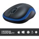 Logitech Wireless Mouse M185, Mouse (blue) (910-002239)