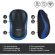 Logitech Wireless Mouse M185, Mouse (blue) (910-002239)