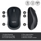 Logitech Wireless Mouse M185, Mouse (grey) (910-002238)