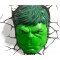 3D Light FX - 3DL - Marvel Hulk Face 3D Deco Light (118533)