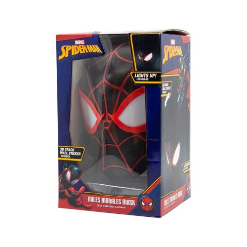 3D Light FX – 3DL – Marvel Spiderman Miles Morales Face (DH0171GN/ACLOU89759)
