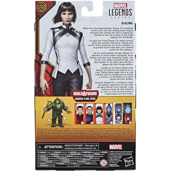 Hasbro Marvel Legends Series Shang-Chi And The Legend Of The Ten Rings 15-Cm Collectible Xialing Action Figure (F0168/F0249)