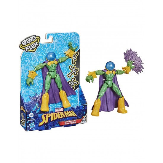 Hasbro Spider-Man Bend And Flex Marvels Mysterio 6 Ιντσών (E7335/F0973)