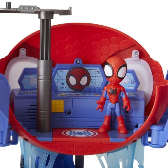 Marvel Spidey and His Amazing Friends Web-Quarters Playset (F1461)