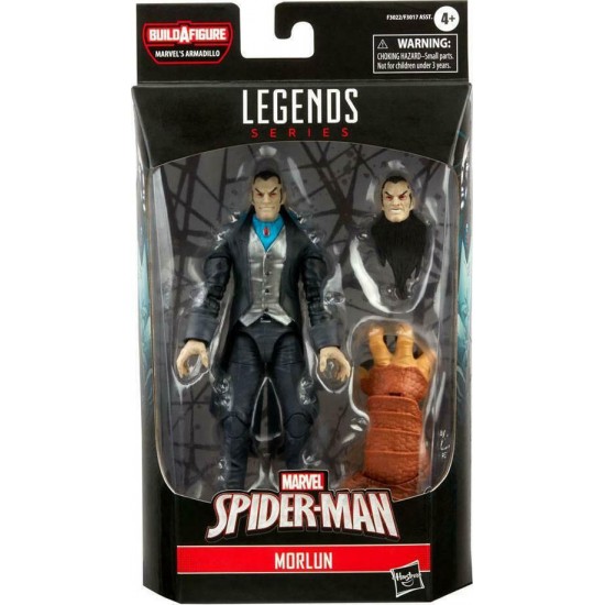 Hasbro Marvel Spider-Man: Build A Figure Legends Series - Morlun Action Figure (F3022)