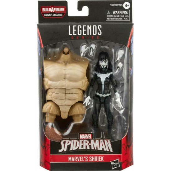 Hasbro Marvel Spider-Man: Build A Figure Legends Series - Marvels Shriek Action Figure (F3025) Hasbro Marvel Spider-Man: Build A Figure Legends Series - Marvels Shriek Action Figure (F3025)