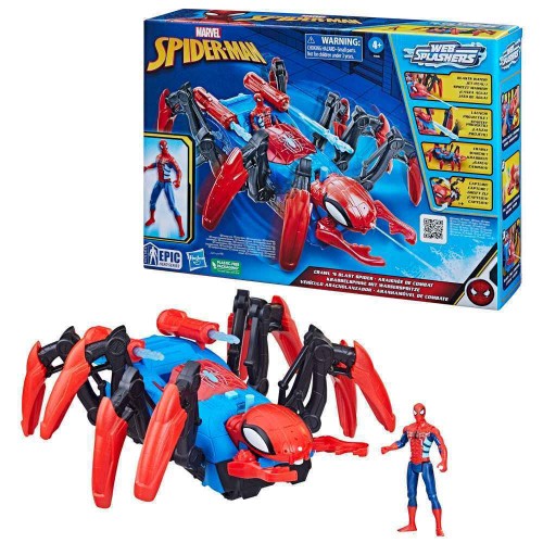 HASBRO SPIDER-MAN CRAWL N BLAST SPIDER (F7845)