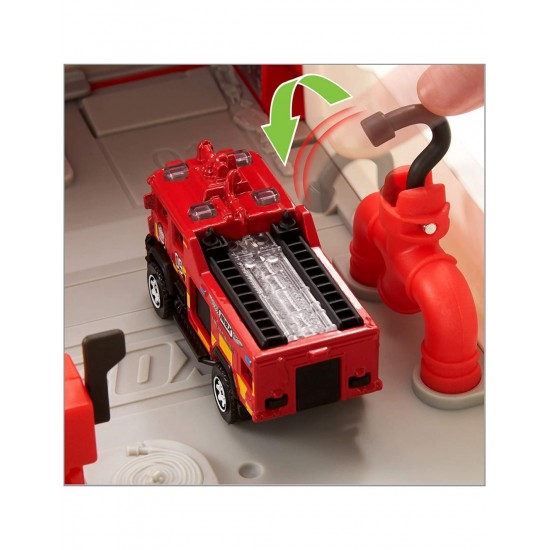 Mattel Matchbox  Action Drivers Μεγάλα Σετ Δράσης Πυροσβεστικός Σταθμός (HBD74/HBD76)