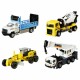 Mattel Matchbox Pack of 4 Different Construction Vehicles Toy από 4 ετών (HCC07)
