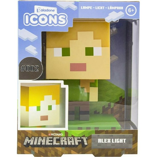 Paladone Icons: Minecraft - Alex Light (PP6591MCFV2)
