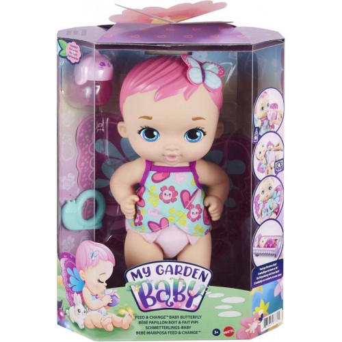 Mattel My Garden Baby-Γλυκό Μωράκι Ροζ Μαλλιά (GYP10)