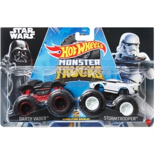 Mattel Hot Wheels Monster Trucks: Demolition Doubles Star Wars - Darth Vader VS Stromtrooper (FYJ64/HLT59)
