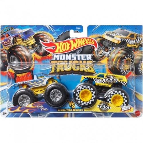 Mattel Hot Wheels Monster Trucks: Demolition Doubles - Haul Y'all VS Taxi (FYJ64/HLT67)