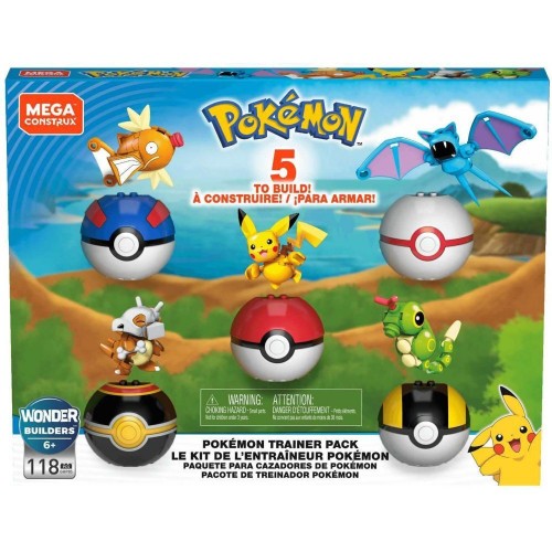 Mattel Mega Construx Pokemon Trainer Pack (GHP85)