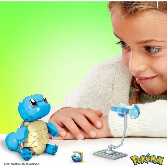 Mega Construx Pokemon - Build & Show Squirtle (GYH00/GKY95)