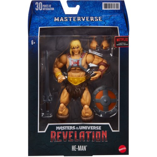 Mattel Masters of the Universe Revelation Masterverse He-Man 18εκ. (GYV09)
