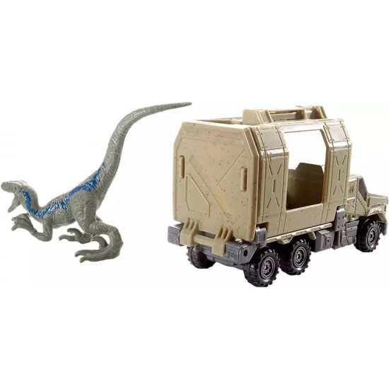 Mattel Matchbox Jurassic World: Dominion - Armored Baryonyx Hauler (HBH90/FMY31)