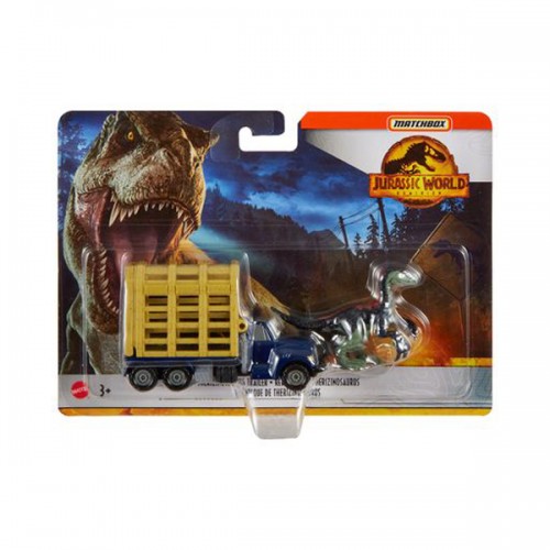 Mattel Matchbox Jurassic World: Dominion - Therizinosaurus Trailer (HBH91/FMY31)