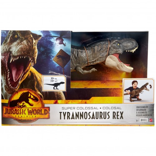 Mattel Jurassic World Super Colossal Tyrannosaurus Rex (HBK73)
