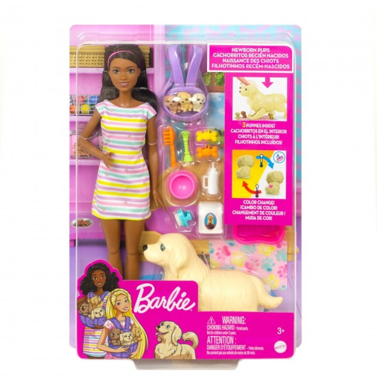 Mattel Barbie Newborn Pups (HCK76)