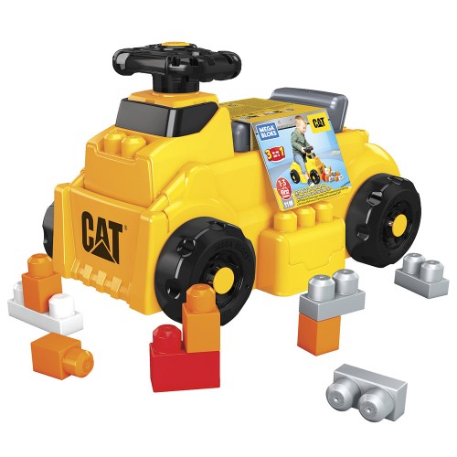 Mattel Mega Blokls Cat Build 'n Play Ride-On (HDJ29)