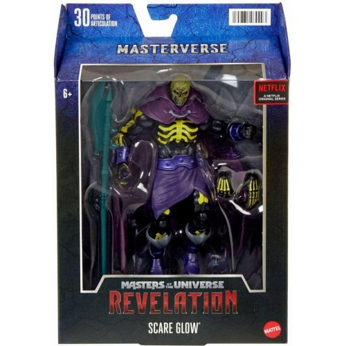 Mattel Masters of the Universe Revelation Masterverse Scare Glow 18εκ. (HDR33)