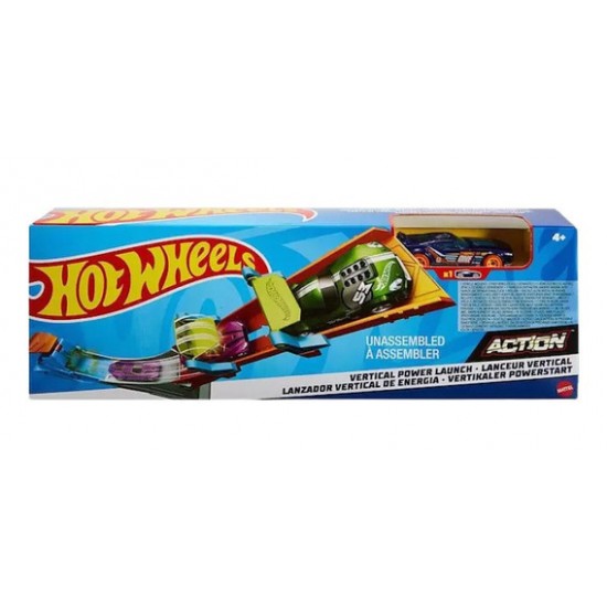 Mattel Hot Wheels: Action - Vertical Power Launch Track Set (HDR82/FWM85) Mattel Hot Wheels: Action - Vertical Power Launch Track Set (HDR82/FWM85)
