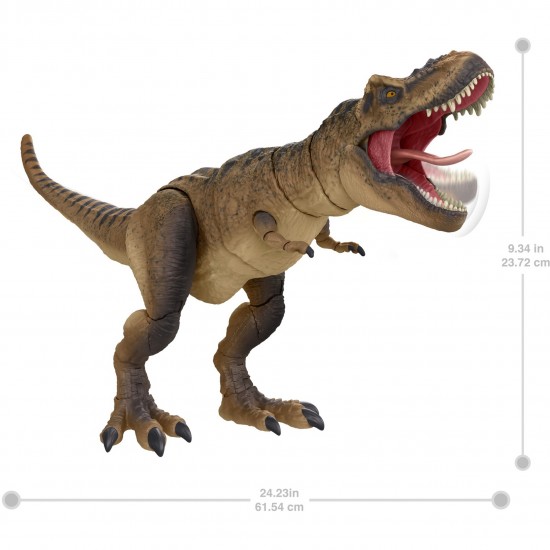Mattel Jurassic World Hammond Collection T-Rex toy figure (HFG66)