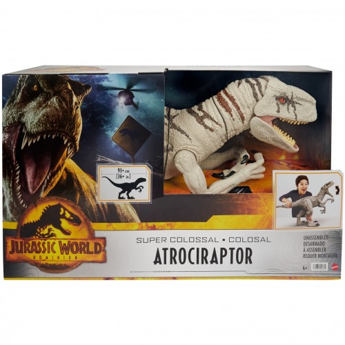 Mattel Jurassic Δεινόσαυρος Super Colossal Speed Dino (HFR09)
