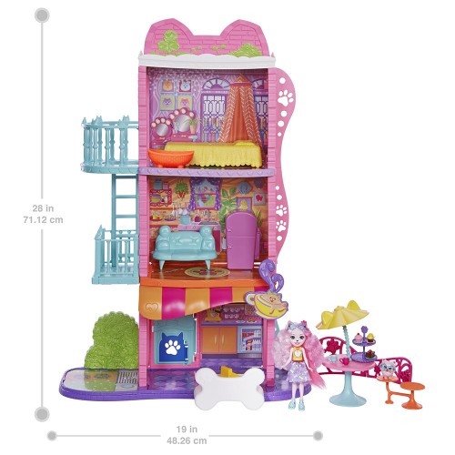 Mattel Enchantimals Town House & Cafe Playset (HHC18)